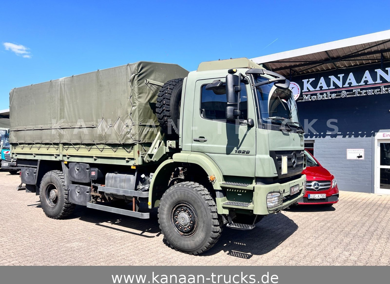 Mercedes-Benz 1829 A Axor 4x4 EX- 31 TKM Camper Expedi - Camión lona: foto 1 Mercedes-Benz 1829 A Axor 4x4 EX- 31 TKM Camper Expedi - Camión lona: foto 1