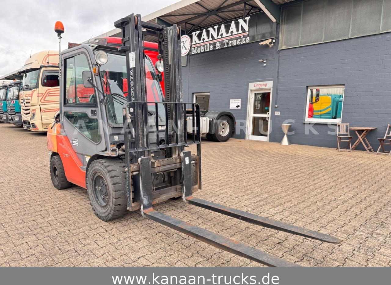 Toyota Tonero 35 Diesel Stapler 3.274h Sideshift - Carretilla elevadora diésel: foto 2 Toyota Tonero 35 Diesel Stapler 3.274h Sideshift - Carretilla elevadora diésel: foto 2