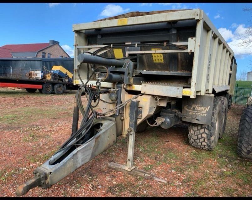 Fliegl ASW 284 S BIG RUN ( - Remolque portacontenedore/ Intercambiable: foto 1 Fliegl ASW 284 S BIG RUN ( - Remolque portacontenedore/ Intercambiable: foto 1