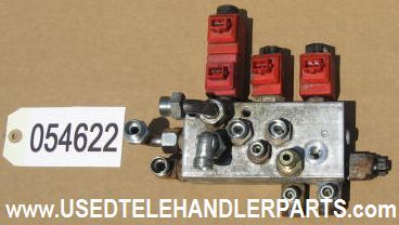 MERLO STEUERBLOCK SCHALTUNG/HANDBR. Nr. 054622 - Válvula hidráulica para Manipulador telescópico: foto 1 MERLO STEUERBLOCK SCHALTUNG/HANDBR. Nr. 054622 - Válvula hidráulica para Manipulador telescópico: foto 1